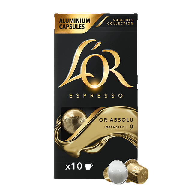 Кофе в капсулах Nespresso L'OR Espresso Or Absolu 10 шт. (j200307)