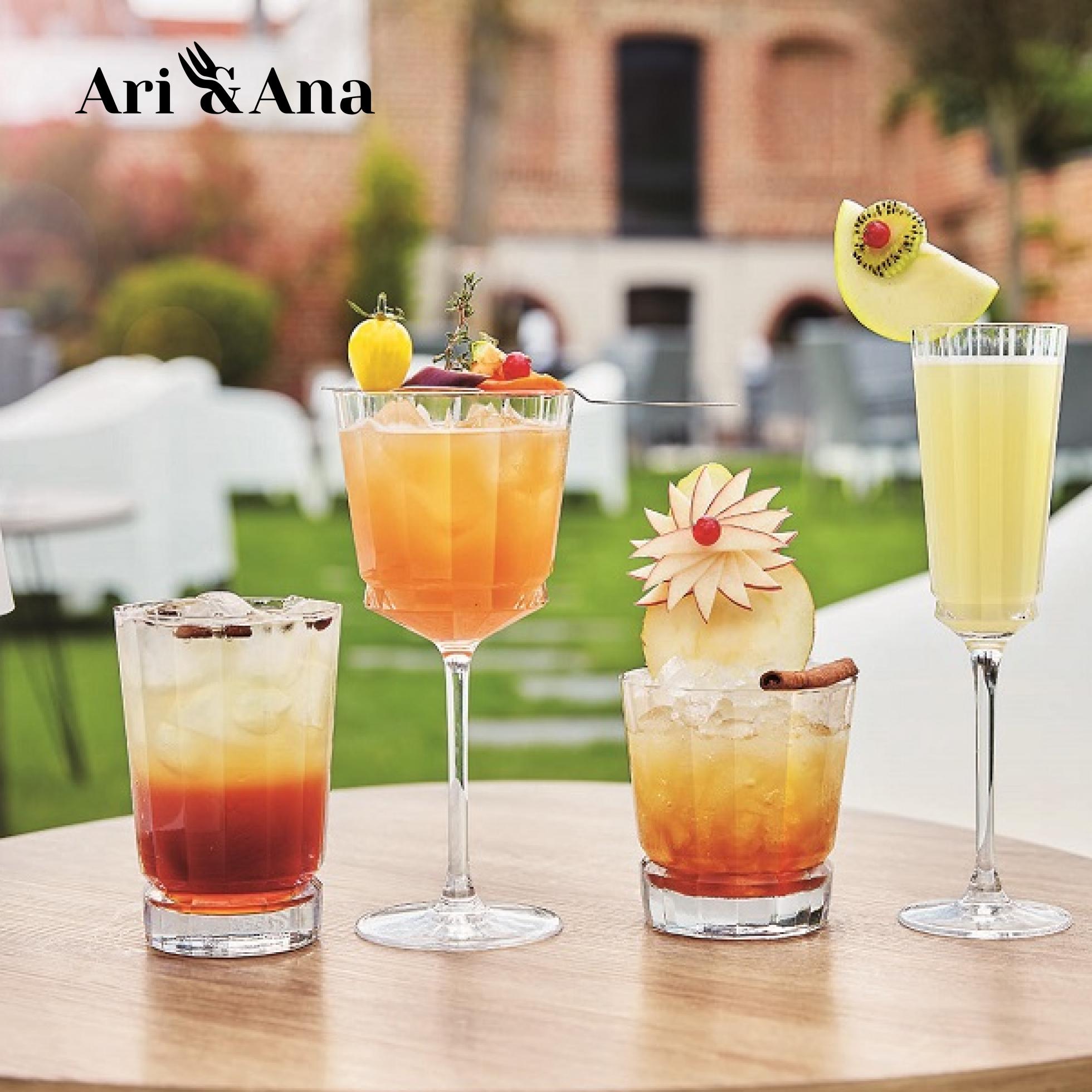 Бокалы для вина и коктейлей Ari&Ana 2х350 мл Прозрачный (24523389) - фото 6 Бокалы для вина и коктейлей Ari&Ana 2х350 мл Прозрачный (24523389) - фото 6