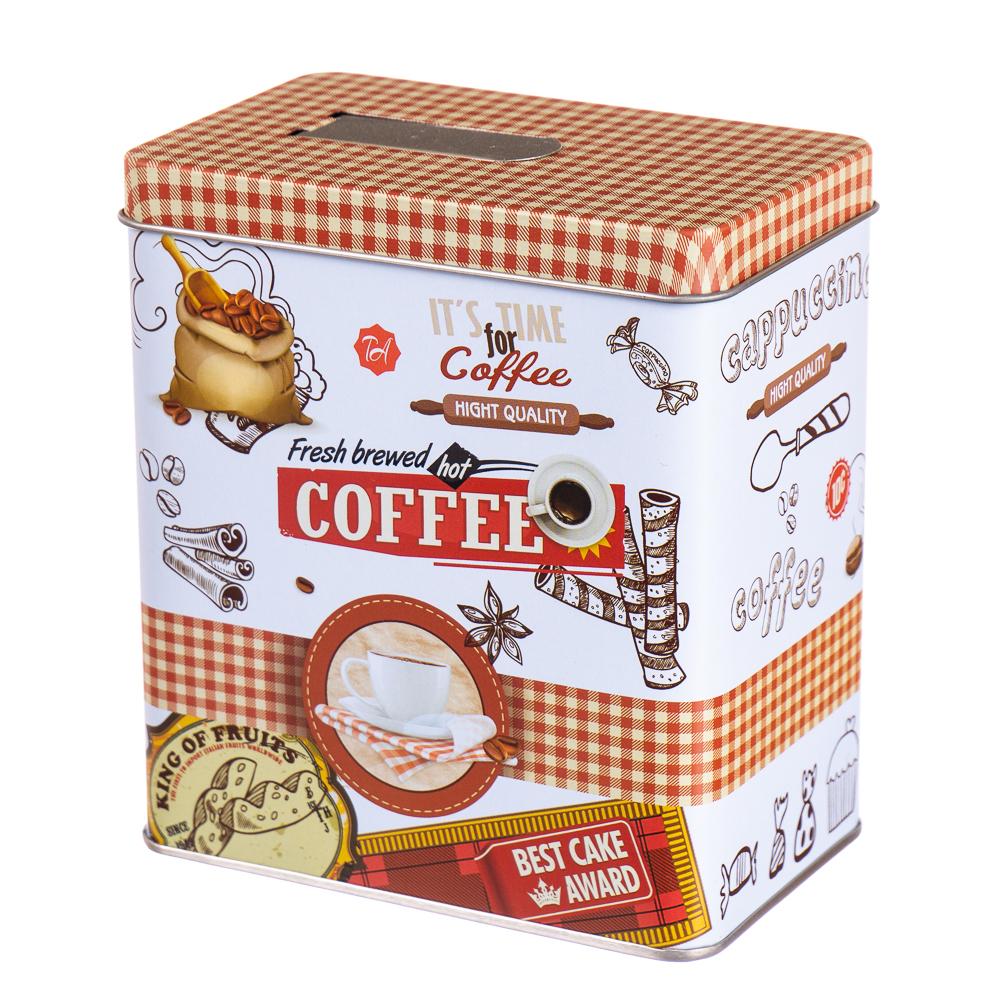 Коробка для хранения с дозатором Elisey Coffee (8005-016)