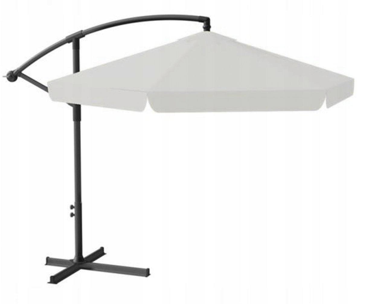 Парасоля садова GardenLine GAO1497 з LED підсвіткою та чохлом 300 см Сірий - фото 3