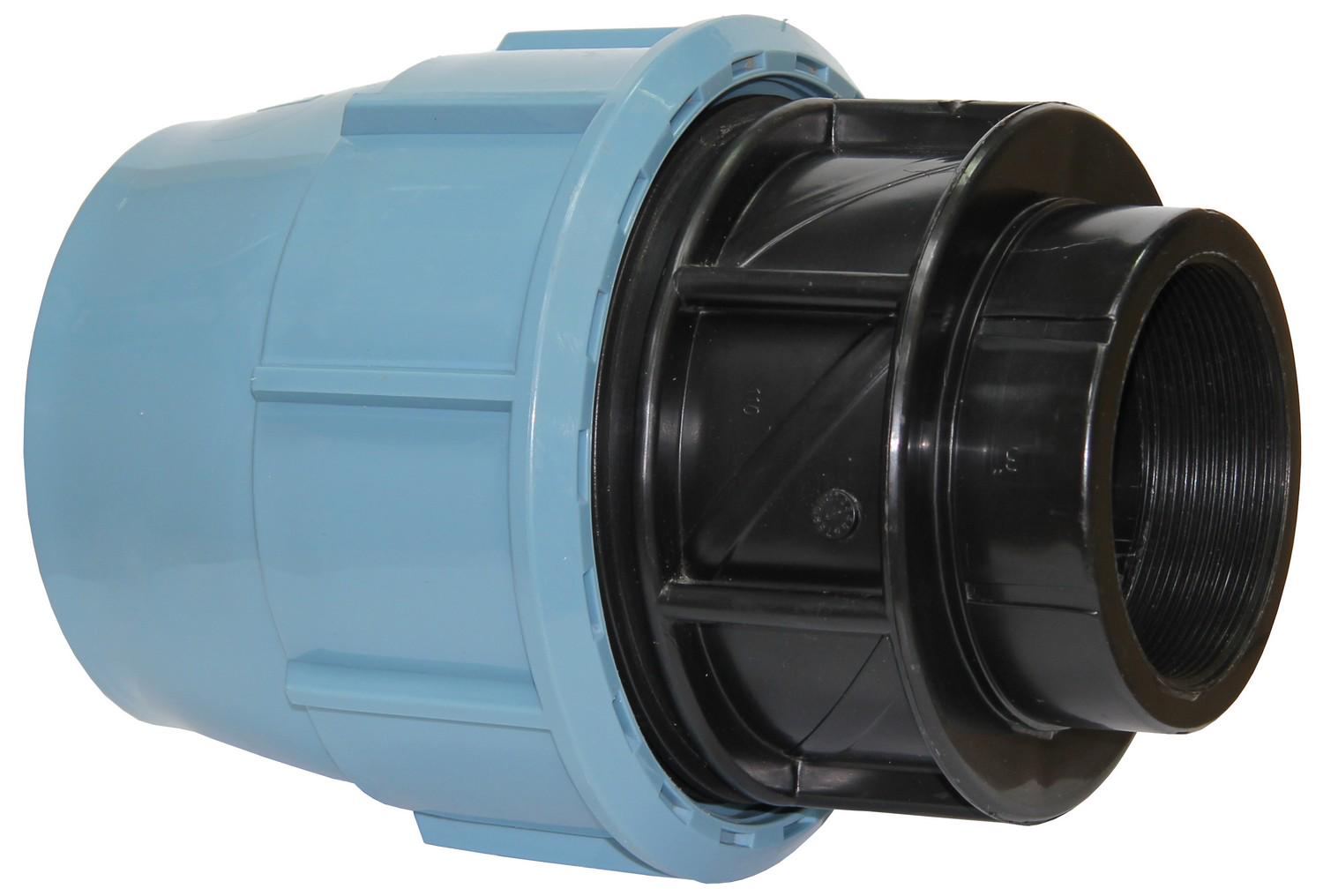 Муфта сполучна для поліетиленових труб з внутрішнім різьбленням ITAL МРВ 110 мм x 3" (AR3106) - фото 2 Муфта сполучна для поліетиленових труб з внутрішнім різьбленням ITAL МРВ 110 мм x 3" (AR3106) - фото 2