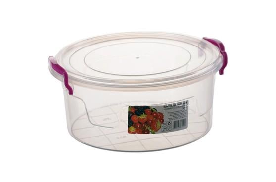 Контейнер пластиковый круглый 2,1 л (11-12-40043)