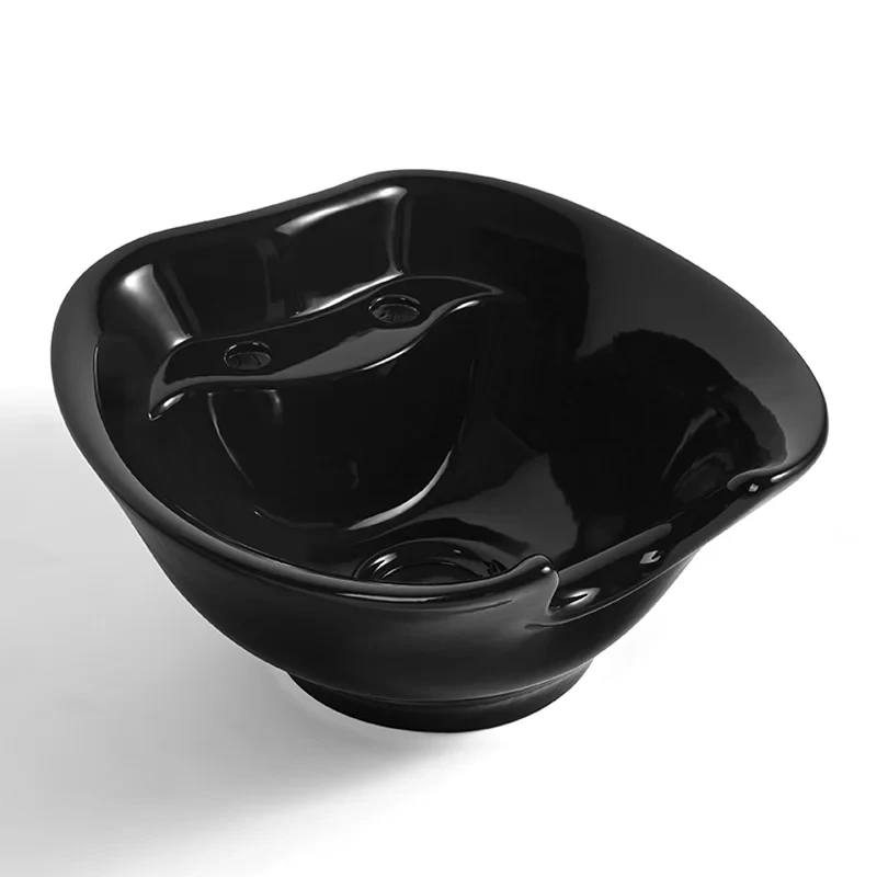 Раковина к парикмахерской мойке ДенІС professional Rumba 0331 керамическая Черный (1453071345) - фото 1 Раковина к парикмахерской мойке ДенІС professional Rumba 0331 керамическая Черный (1453071345) - фото 1