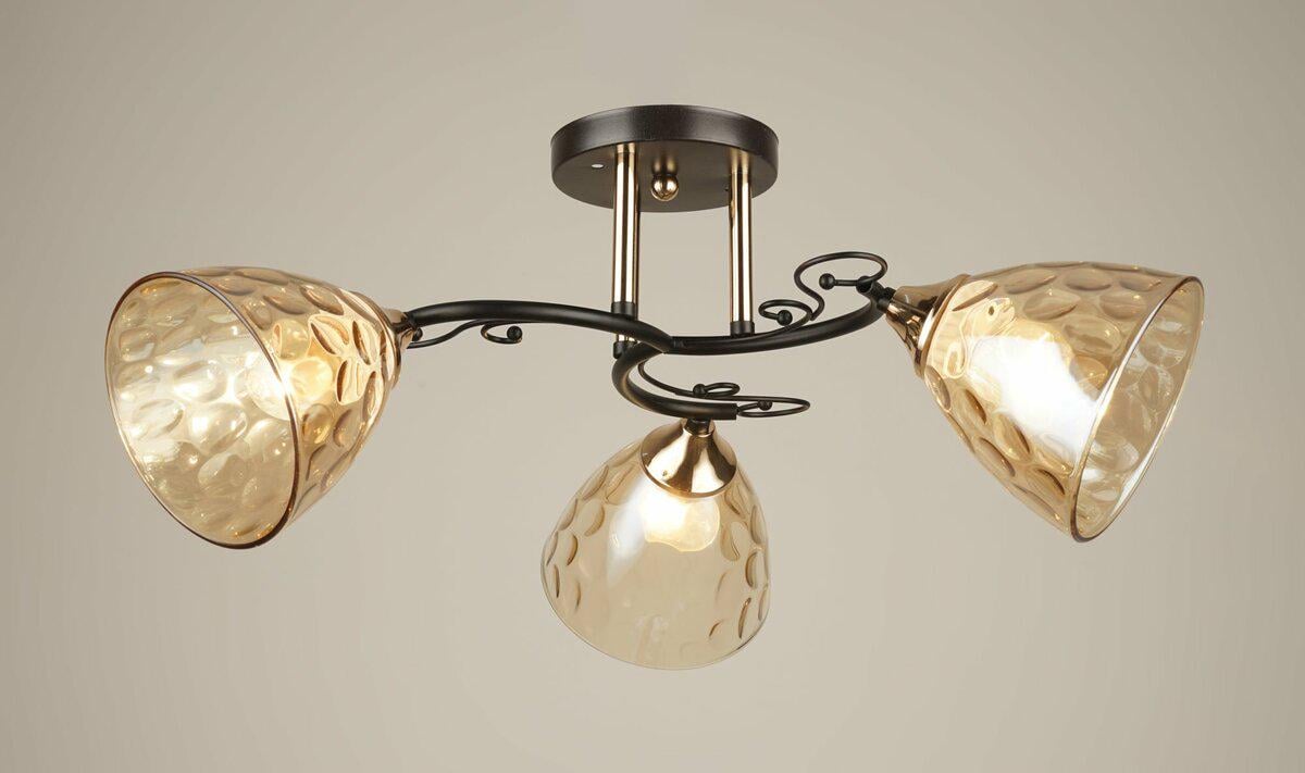 Люстра потолочная Platinum B N4522/3 BK/FGD (40617)