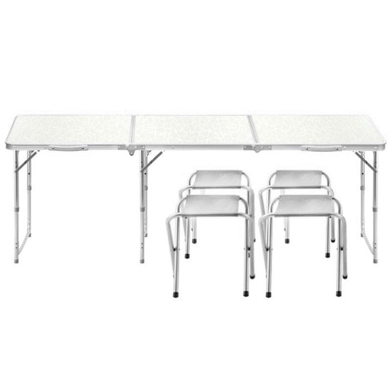 Стол туристический складной Lanyu L-3 White
