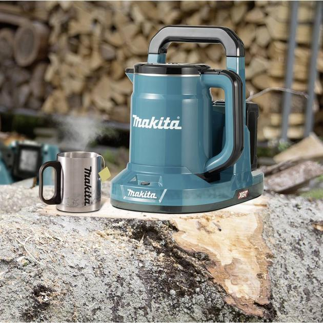 Чайник акумуляторний Makita KT001GZ XGT без акумулятора та зарядного пристрою 40V 0,8 л (29844052) - фото 5 Чайник акумуляторний Makita KT001GZ XGT без акумулятора та зарядного пристрою 40V 0,8 л (29844052) - фото 5