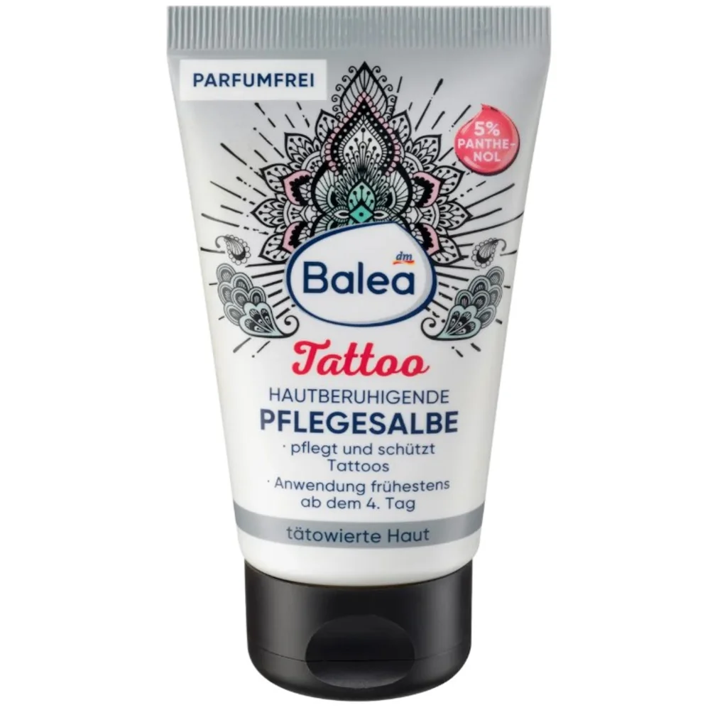 Мазь успокаивающая Balea Tattoo Pflege для ухода за татуировкой 50 мл (EPI-15102025-574)