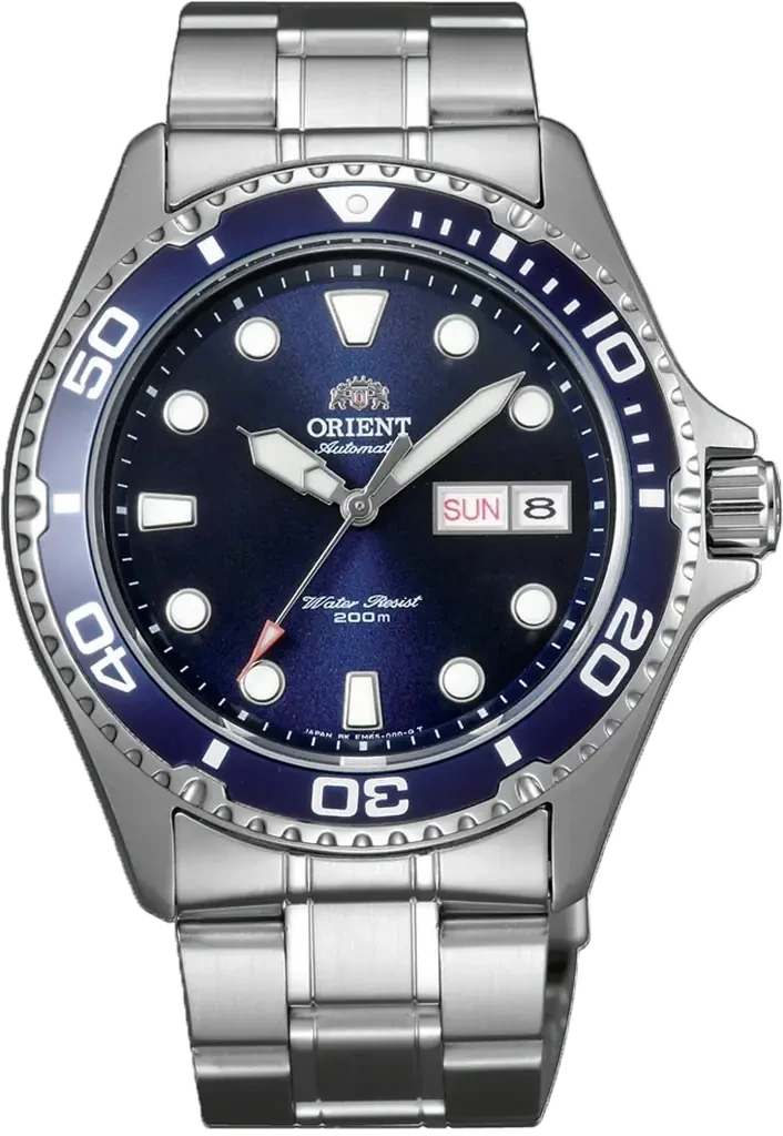 Наручные часы мужские Orient Mako II FAA02005D9 со стальным корпусом WR 200 м Синий (3124584436) Наручные часы мужские Orient Mako II FAA02005D9 со стальным корпусом WR 200 м Синий (3124584436)