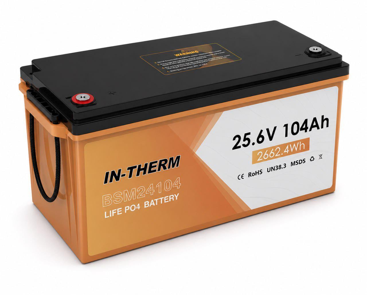 Аккумулятор In-Therm BLUESUN LiFePO4 25,6 V 104 Ah 2662,4 Wh (BSM24104)