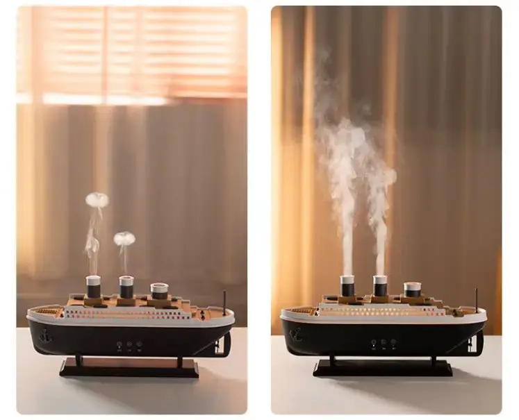 Увлажнитель воздуха Корабль RGB с пультом (27489800) - фото 6