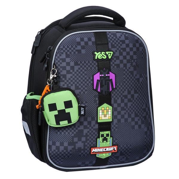 Школьный каркасный рюкзак YES Minecraft Adventure H-100S (550222)