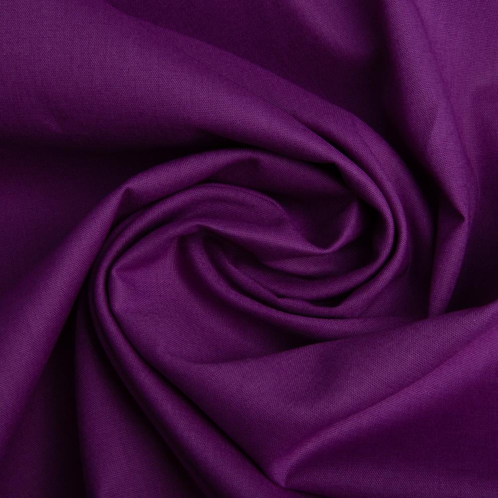Ткань для постельного белья V-21 бязь ранфорс 2,4м Фиолет (20018)