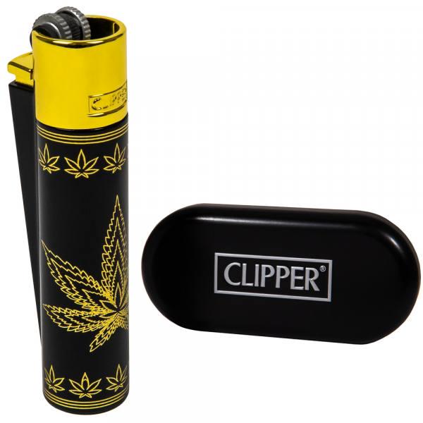 Зажигалка металлическая Clipper Hemp#5 (12084010)