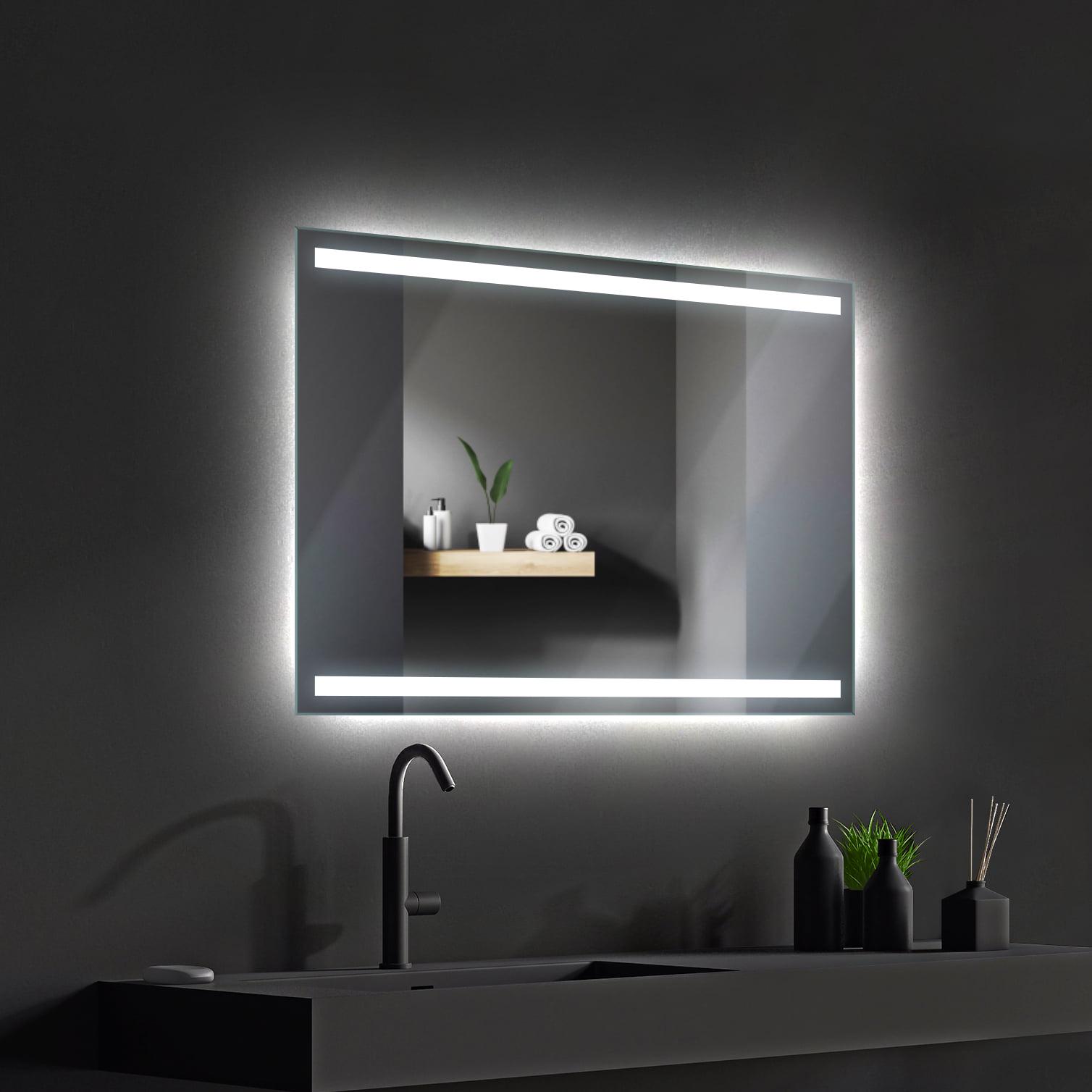 Зеркало Dim Dzerkal LENIO с LED-подсветкой 50х70 см (8073)