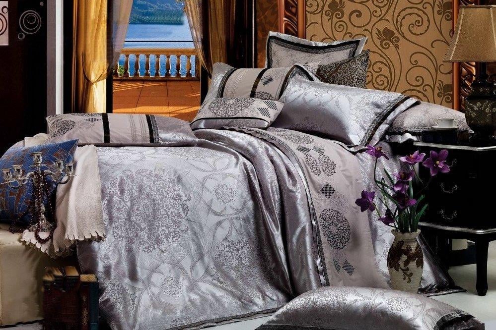 Постельное белье Viluta Tiare 1909 сатин жаккард семейный (13683666)