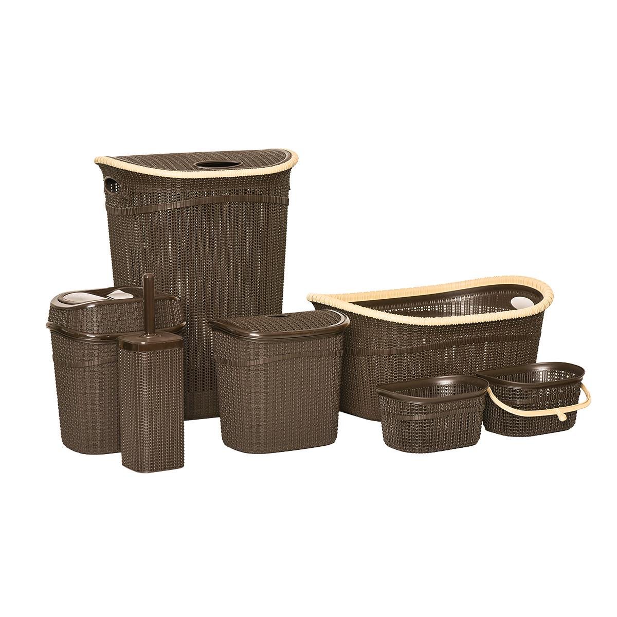 Набор для ванной комнаты Gordes Irak Plastik 7 пр. (1971751156) Набор для ванной комнаты Gordes Irak Plastik 7 пр. (1971751156)