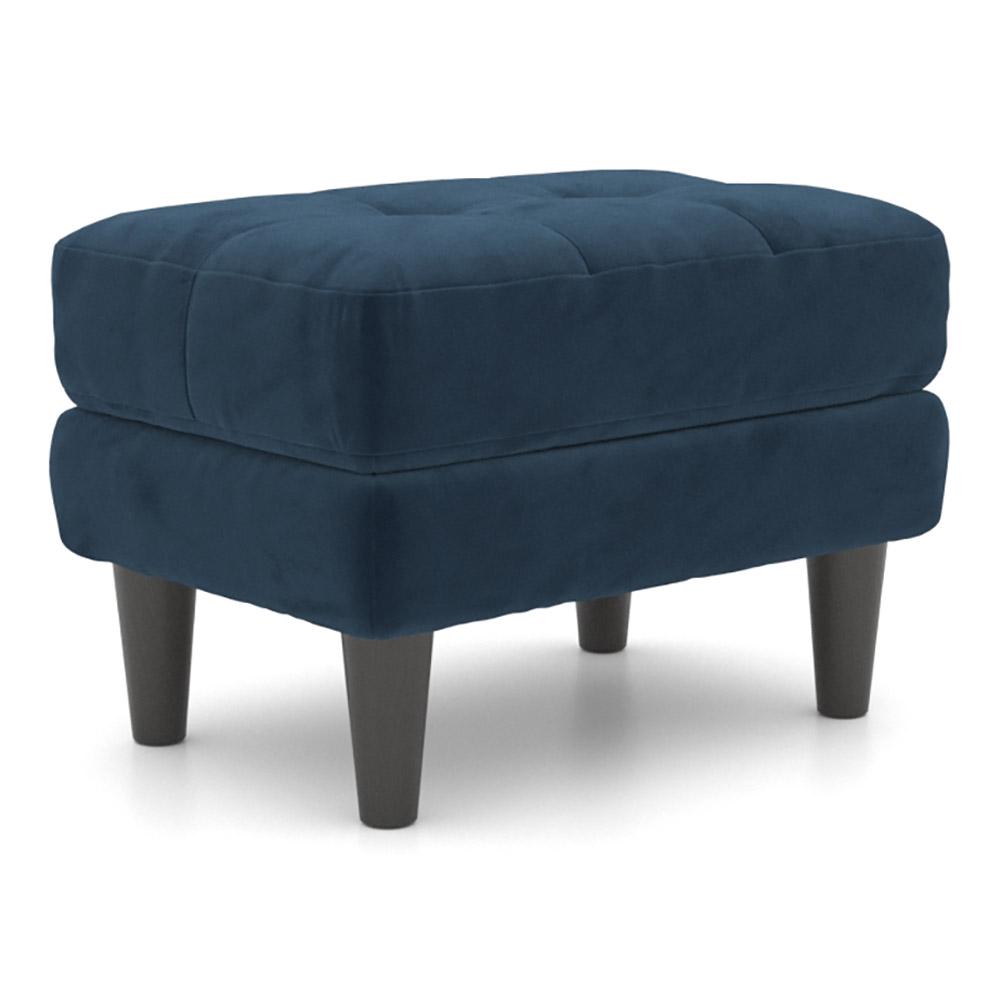 Пуф Riviera-3 70х40х45 см Темно-синий (Арт. 99) - фото 2 Пуф Riviera-3 70х40х45 см Темно-синий (Арт. 99) - фото 2