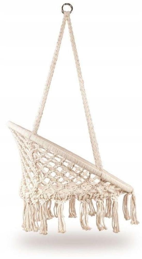 Кресло-гамак подвесное бразильское Bonro B-092 120 кг Бежевый - фото 13