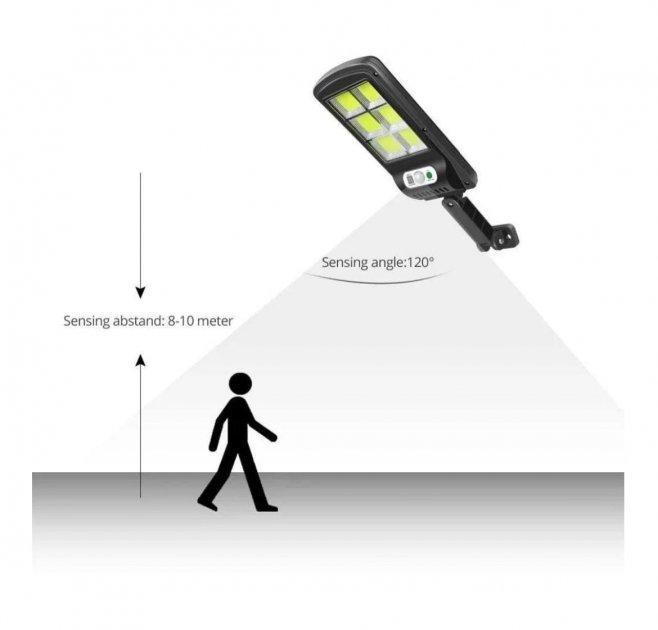 Фонарь уличный Solar LED Street Light на солнечной батарее и пультом управления (TP125) - фото 4