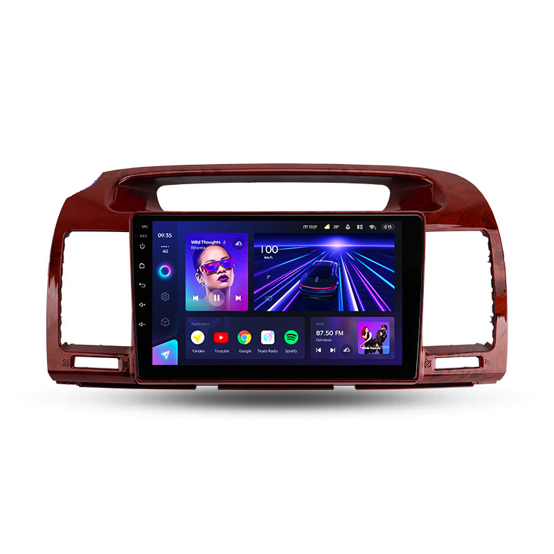 Автомагнитола штатная Teyes CC3 для Toyota Camry 5 XV 30 2001-2006 Android 6/128 Гб с круговым обзором 360° вариант B (1674045260)
