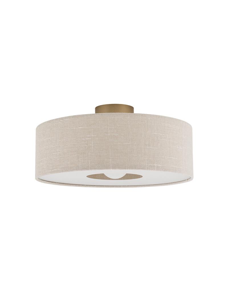 Люстра Nowodvorski 11651 Santana M E27 1x25W IP20 Бежевий (26717793)