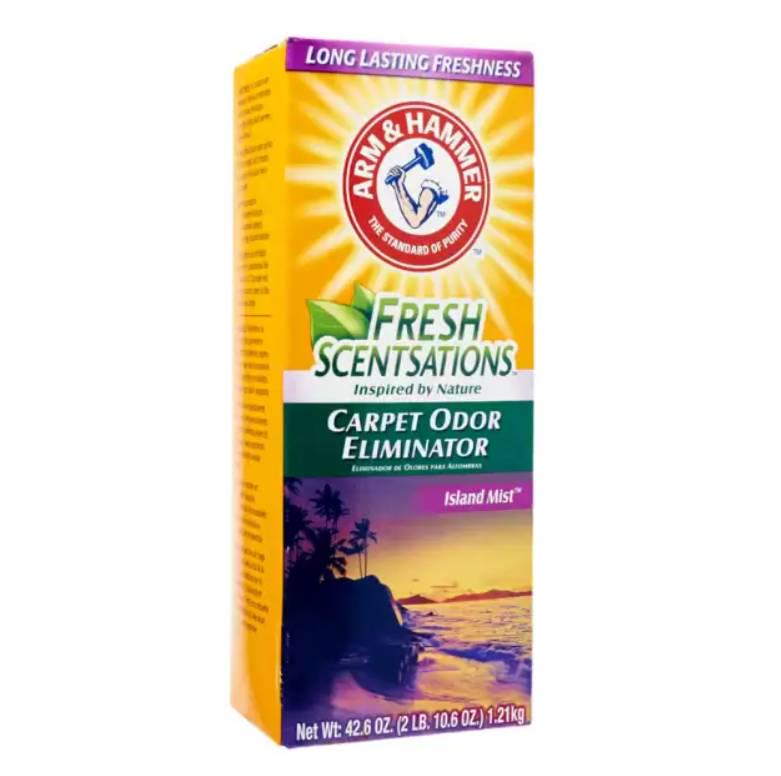Дезодорант для ковров Arm&Hammer Fresh Scentsations Carpet Odor Eliminator Island Mist в виде порошка 850 г (033200113072