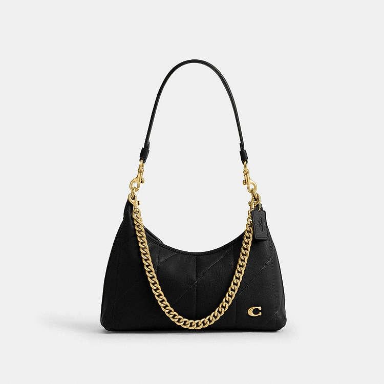 Сумка жіноча Coach Juliet Shoulder Bag 25 With Quilting Чорний (36991530)