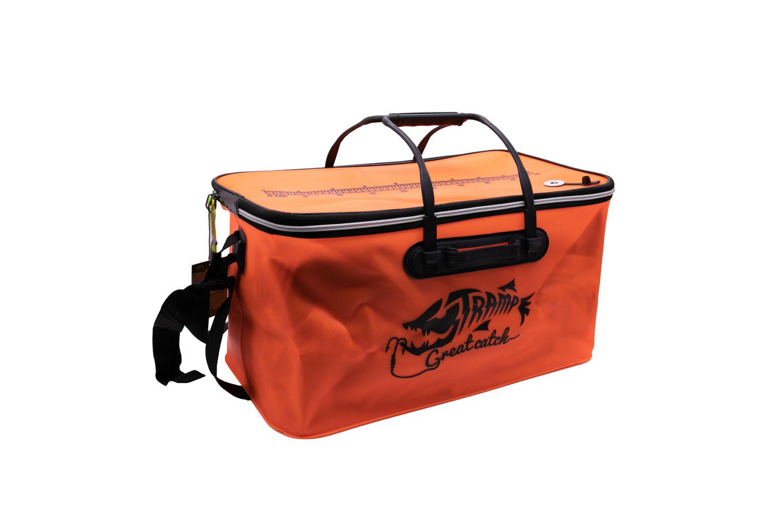 Сумка рыболовецкая Fishing bag EVA Orange L (78443) - фото 8