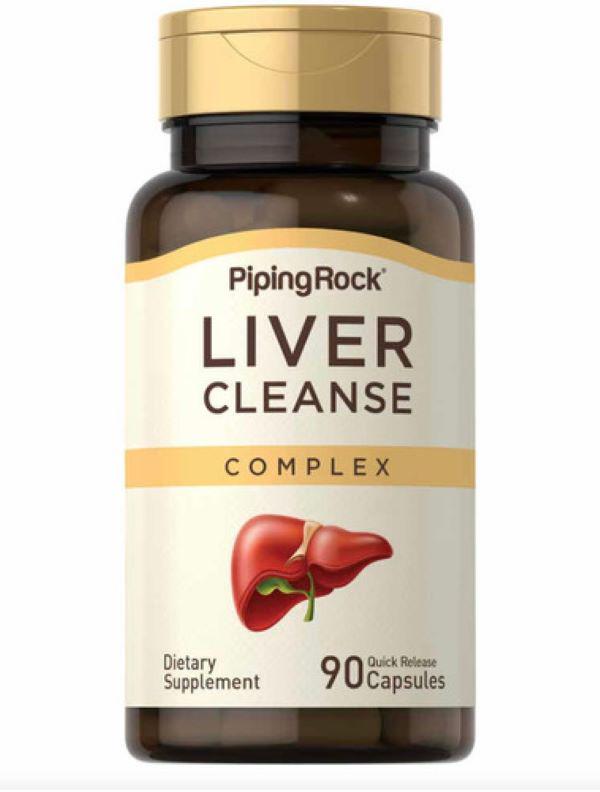Добавка для печени Piping Rock Liver Cleanse Complex 90 Quick Release Capsules
