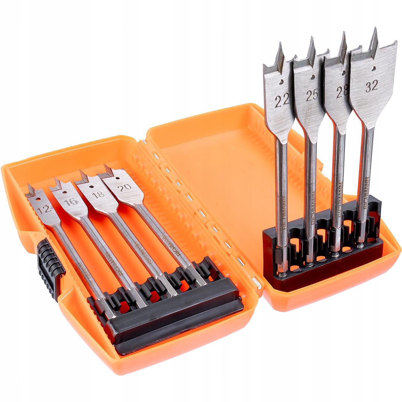 Набір свердел по дереву Richmann 12-32 мм 150 мм 8 шт. (C9950)