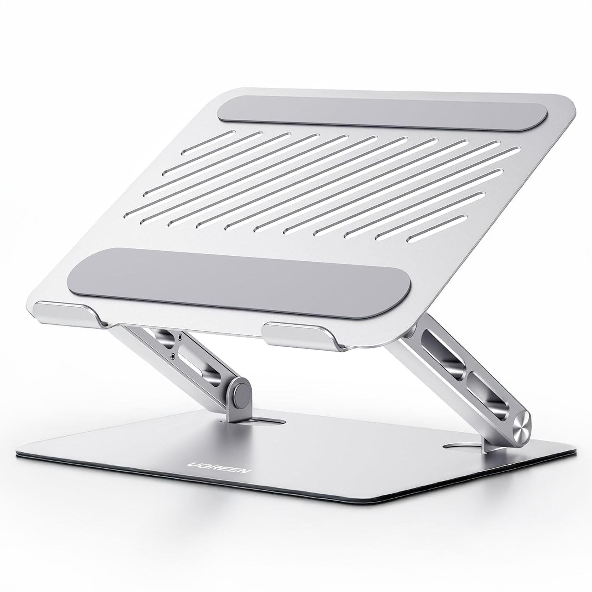 Підставка для ноутбука Ugreen 11-17.3" алюмінієва Сріблястий (45416)