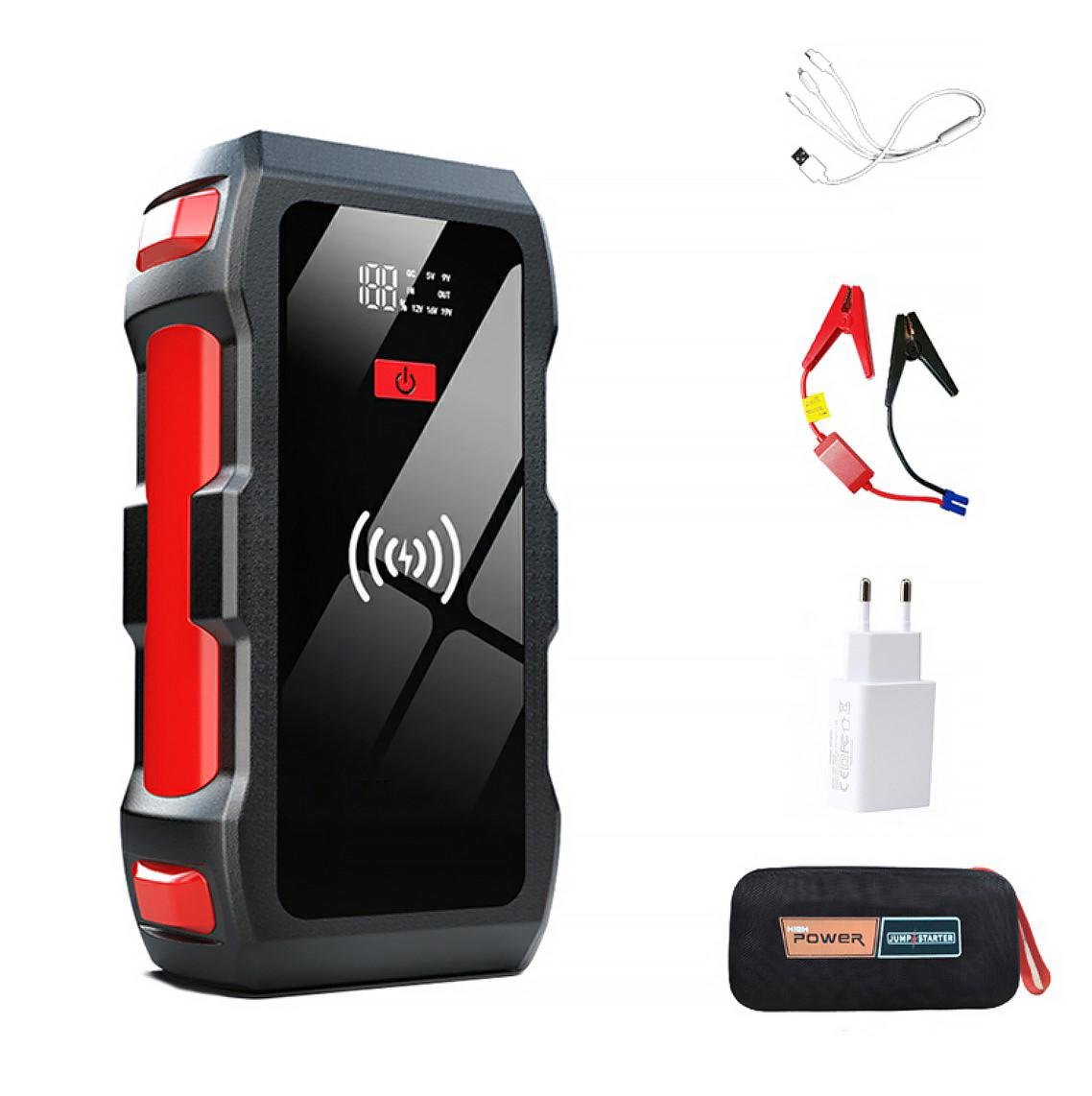Пускозарядное устройство JUMPSTARTER 18800 mAh ПЗУ для автомобиля с фонарем