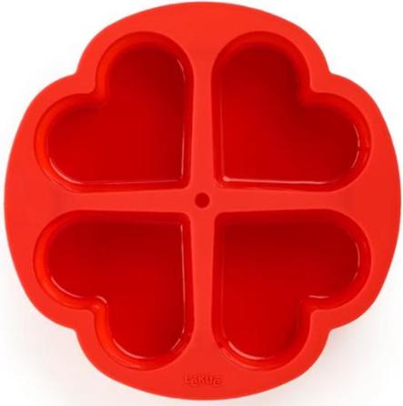 Форма для выпечки Hearts Lekue Creative Pastry 4 порций (1452b0ab) - фото 2 Форма для выпечки Hearts Lekue Creative Pastry 4 порций (1452b0ab) - фото 2