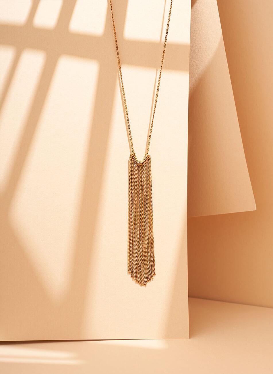 Кольє Waterfall yellow жіноче IVA JEWELRY золоте One size