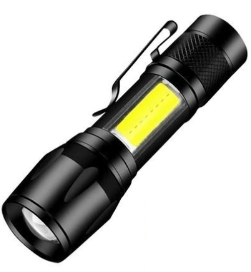 Фонарь аккумуляторный BL-513 ручной с зумом (1682391671)