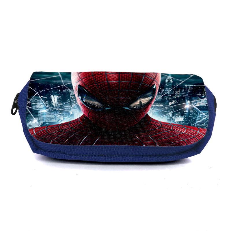 Пенал школьный Паук Spiderman-012 Синий (1559444073)