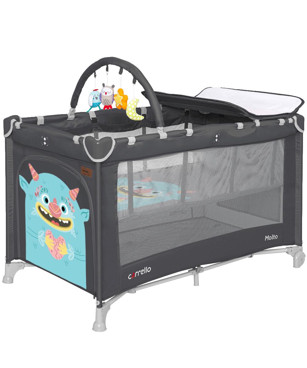 Манеж Carrello Molto CRL-11604 Magnet Grey