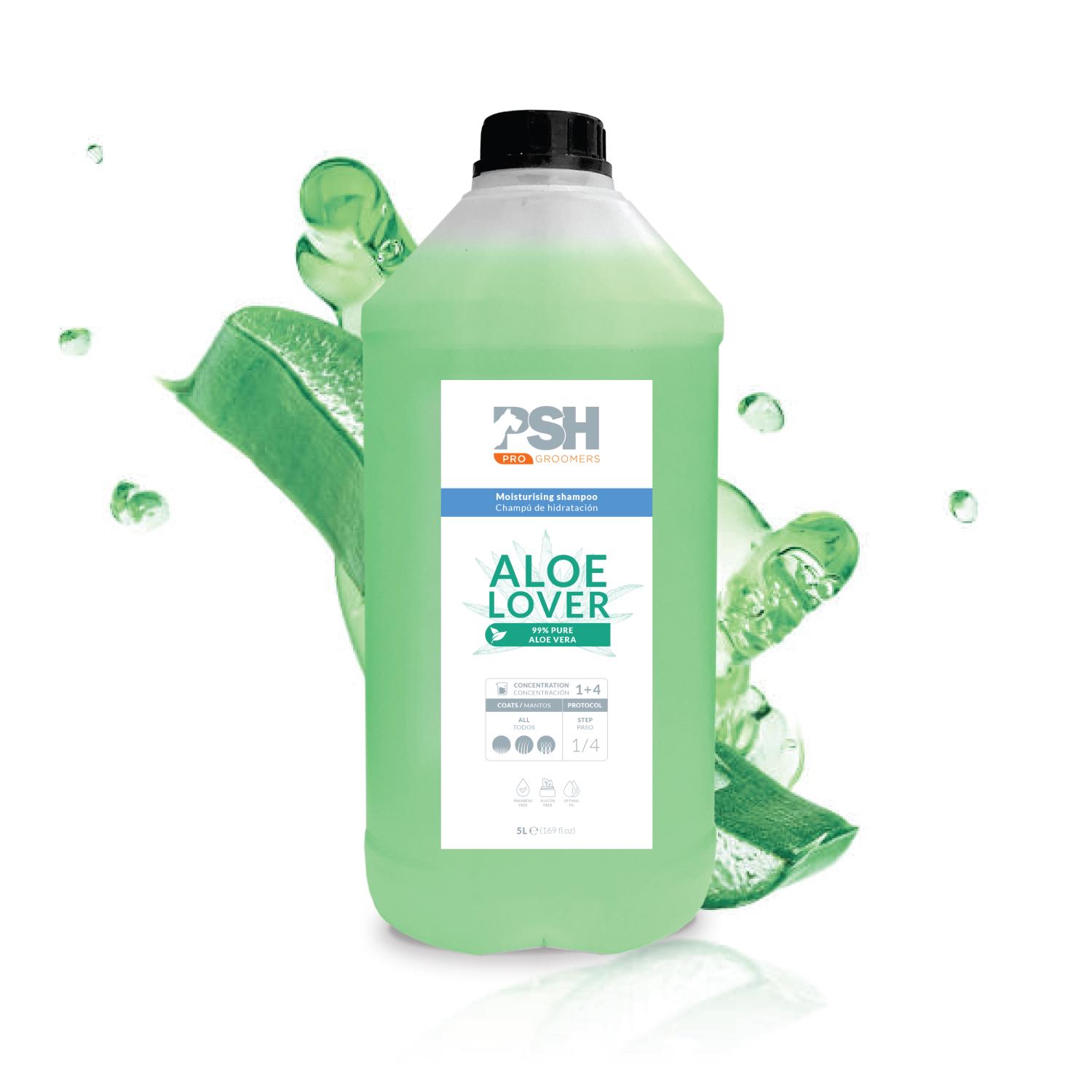 Шампунь для собак PSH Aloe Lover увлажняющий концентрат 5 л (14898217) - фото 6 Шампунь для собак PSH Aloe Lover увлажняющий концентрат 5 л (14898217) - фото 6