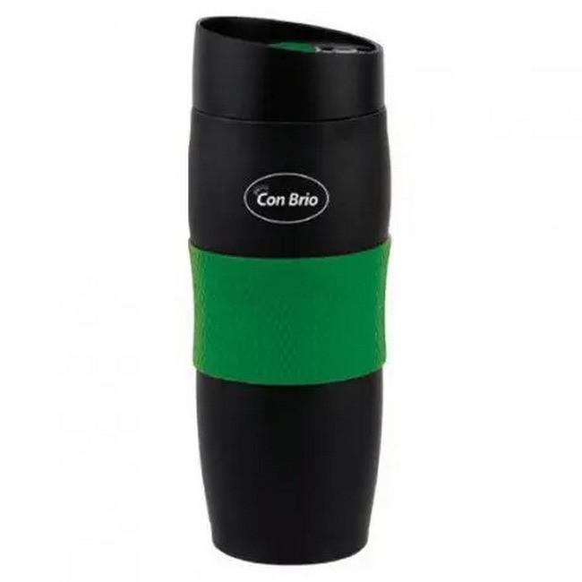 Термокухоль Con Brio СВ-366 з нержавіючої сталі 380 мл Green (iz14526) - фото 1