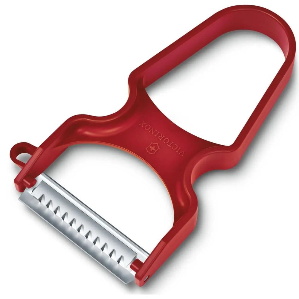 Овощечистка Victorinox Rapid One Blade metal Red (Vx60934.1) - фото 2 Овощечистка Victorinox Rapid One Blade metal Red (Vx60934.1) - фото 2