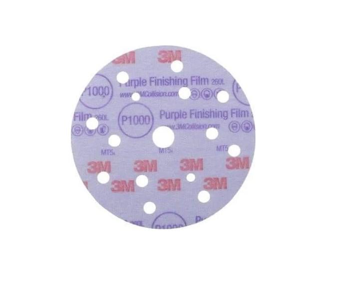 Круг абразивный сверхтонкий 3M Hookit™ Purple 260L Ø 150 мм P1500