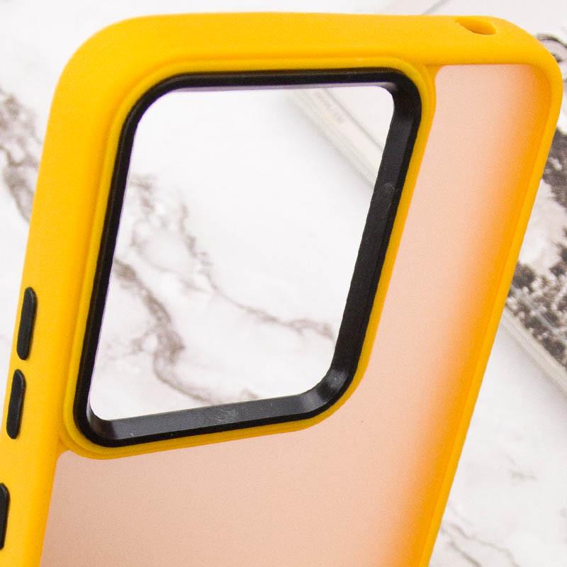 Противоударный чехол TPU+PC Lyon Frosted для Xiaomi Redmi 13C / Poco C65 Orange - фото 5