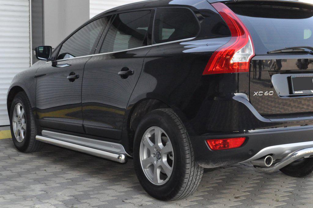 Боковые трубы BB004 CAN для Volvo XC60 2009-2017 гг. нержавеющая сталь Хром