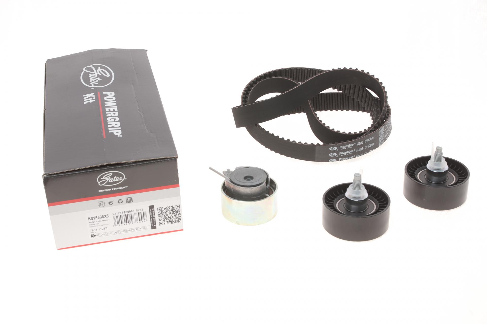 Комплект ГРМ Jeep Cherokee/Chrysler Grand Voyager 2.5/2.8CRD 95-08 (K015586XS GATES)