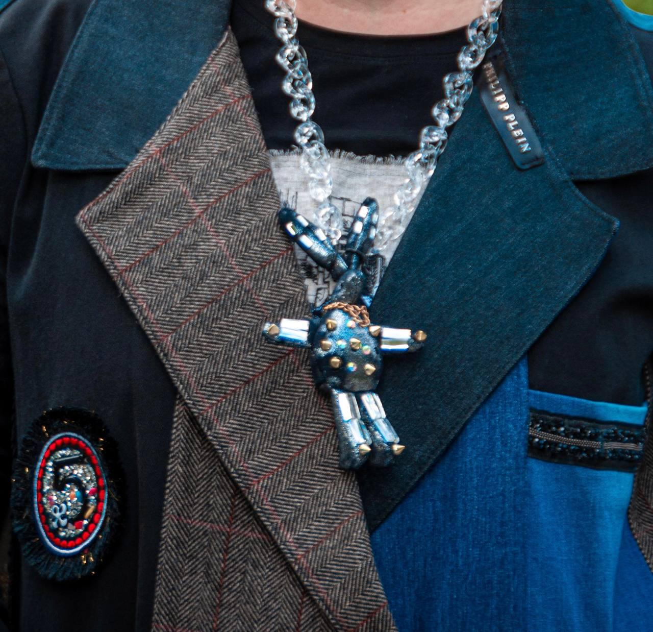 Украшение на шею My Scarf Transparent Rabit Ukraine (27189801)