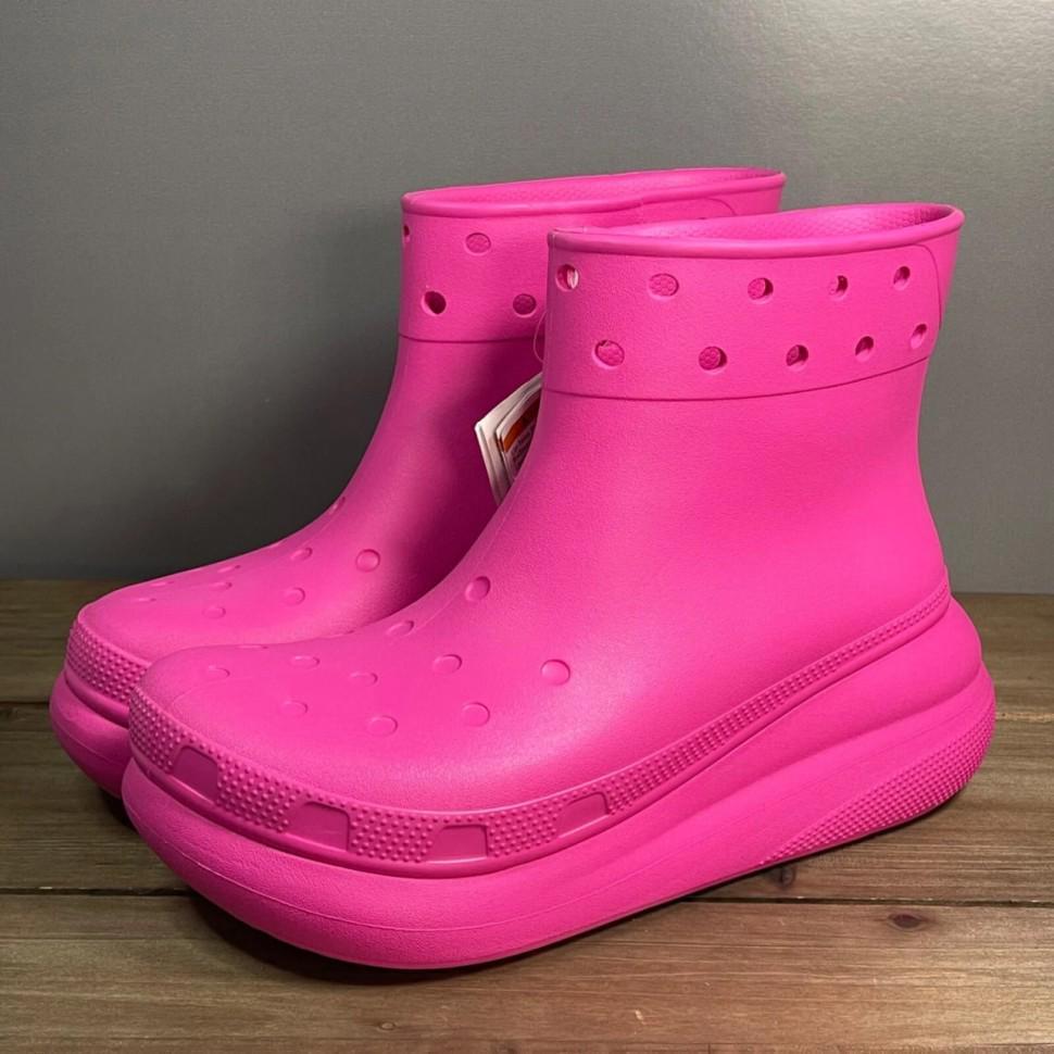 Чоботи жіночі гумові Crocs Crush Rain Boot Juice р. 35 Яскраво-рожевий (20347) - фото 10 Чоботи жіночі гумові Crocs Crush Rain Boot Juice р. 35 Яскраво-рожевий (20347) - фото 10