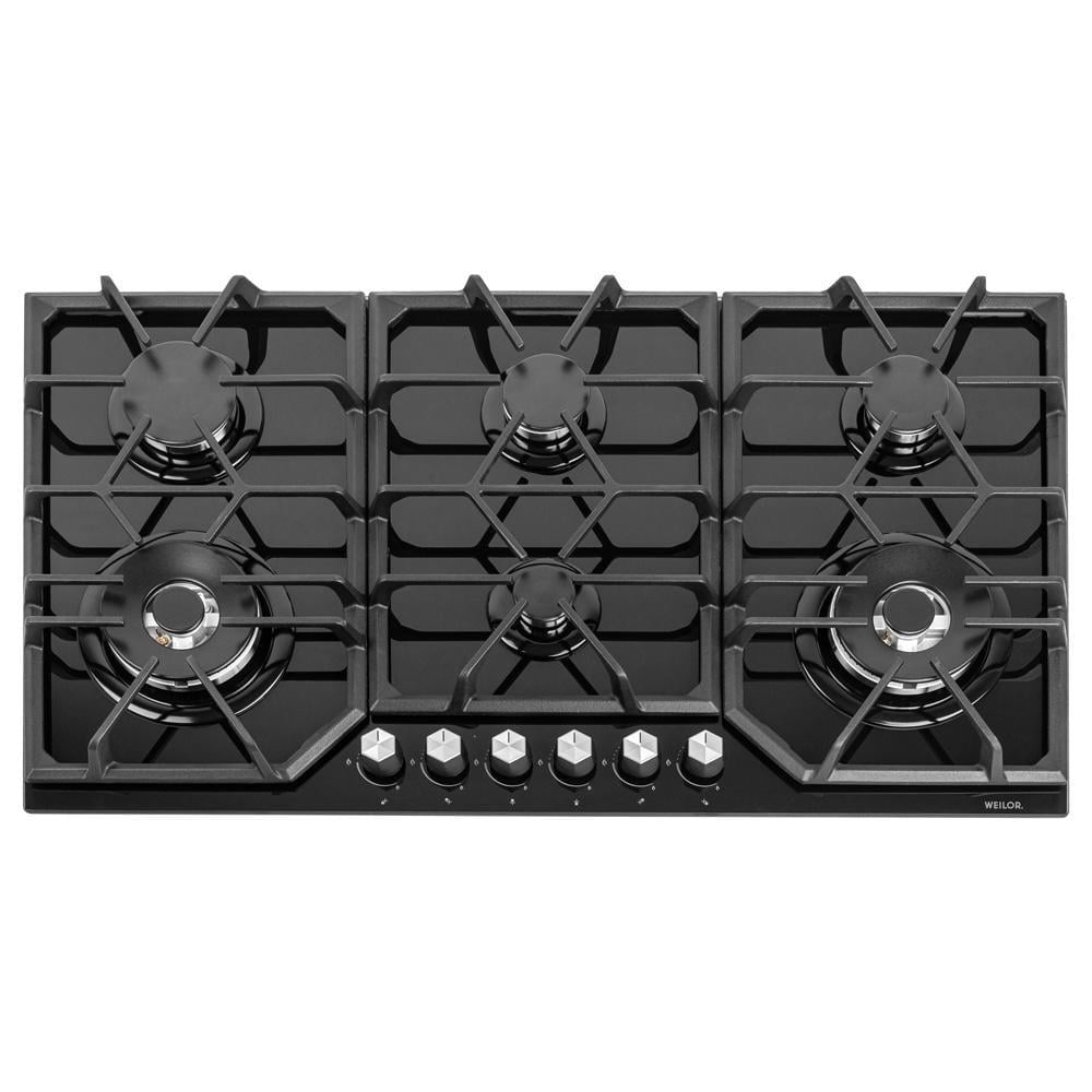 Варочная поверхность газовая Weilor GG W 904 BL