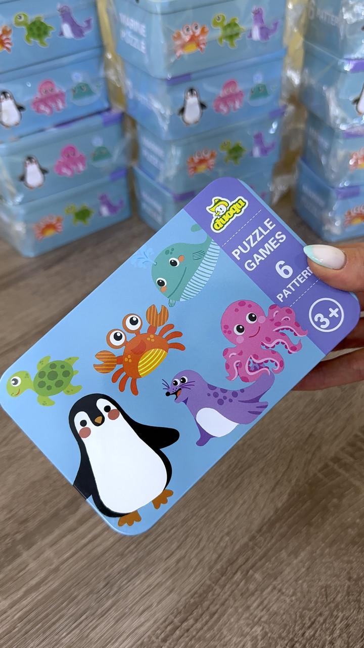 Пазли Морські мешканці 6 візерунків (21) - фото 10 Пазли Морські мешканці 6 візерунків (21) - фото 10