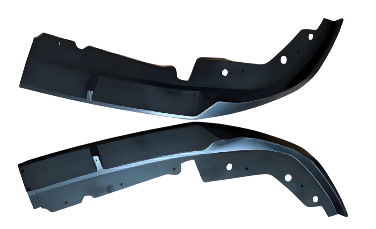 Накладка на передний бампер GBT Lip FD-Style для M-Sport 2023+ для BMW 3 серия G20/21 2018- рр. abs-пластик Черный (176770)