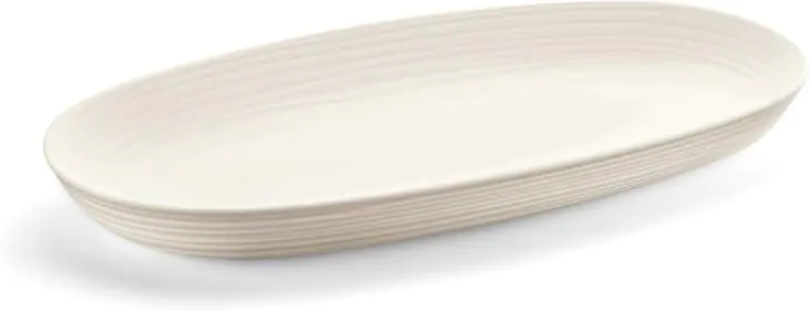Блюдо сервировочное овальное Guzzini Tray Tierra 41х22,9х4,2 см Кремовый (169-135-17540079)